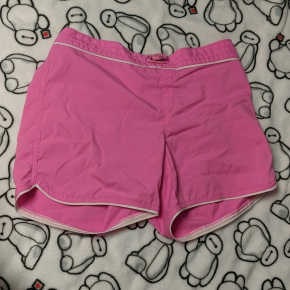 lands end girls swim shorts